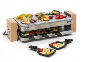9243 grill raclette 8os 1200w płyta grillowa okaz