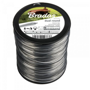 BRADAS Żyłka RIPPER DUAL okrągła szpula 3,0mm x 308m - 2,5kg