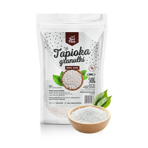 TAPIOKA granulki kulki z manioku - Real Foods - 500g