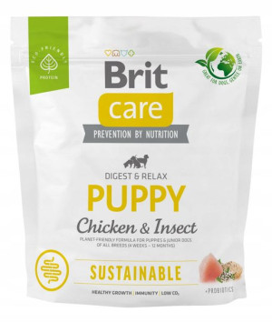 Brit Care Sustainable Puppy Chicken/insect 1kg