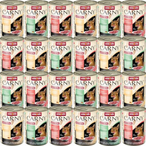 ANIMONDA Carny Kitten mix smaków 24x400g+GRATIS