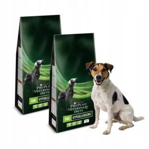 PURINA PRO PLAN VET Hypoallergenic 2x3kg + GRATIS