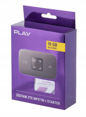 Router mobilny ZTE MF971R + starter Play Data 9 zł