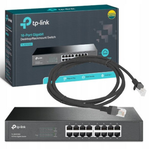 Switch przełącznik TP-LINK SG1016D 16 port GRATIS