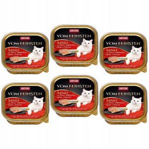 ANIMONDA Vom Feinsten Classic Cat wołowina 10x100g