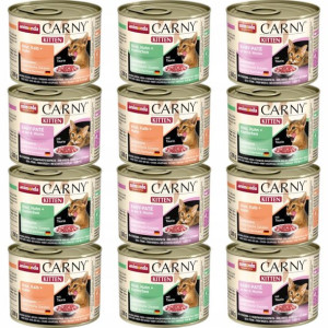 ANIMONDA Carny Kitten mix smaków 12x200g