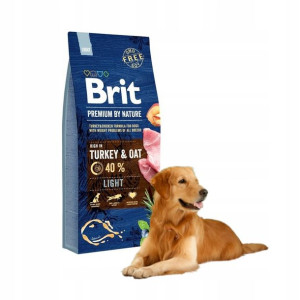 Brit Premium By Nature Light 15kg indyk