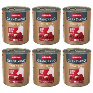 ANIMONDA GranCarno Protein wołowina 6x800g