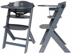 Krzesełko do karmienia ENOCK Grey Kinderkraft