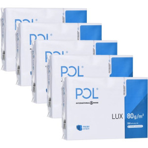 Papier XERO POLLUX 80g/ m2 (A4) biały 500 x 5szt