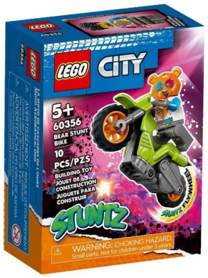 LEGO City 60356 Motocykl kaskaderski niedźwiedzie