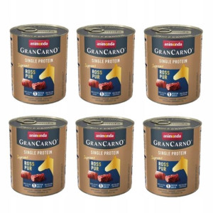 ANIMONDA GranCarno Single Protein konina 6x800g