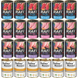 Dolina Noteci + Rafi - dla alergików 24x400g