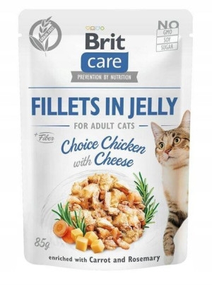 Mokra karma dla kota Brit kurczak 85g