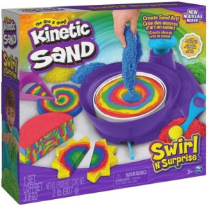 Piasek Kinetyczny Zakręcone kolory Spin Master