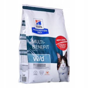 Hill`S PD Feline W/D karma sucha dla kota 3kg