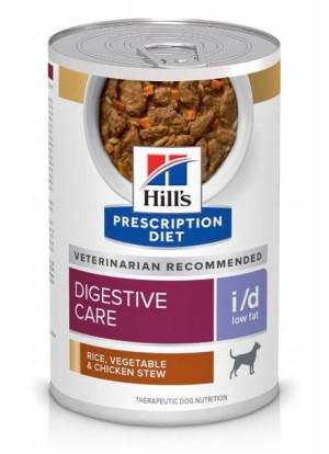 HILL`S digestive care CANINE I/D LOW FAT 354g