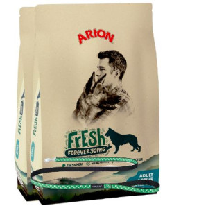 ARION Fresh Adult Active 12kg x 2szt + Smycz Amiplay GRATIS!!
