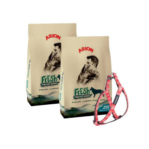 ARION Fresh Adult Active 12kg x 2 szt + Szelki Amiplay M/L GRATIS!!!