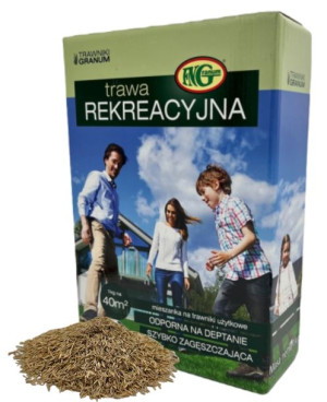 Trawa Rekreacja Ogrodowa Na Grunty Żyzne 1kg/40m2