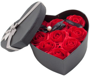 Flower Box Pachnący Mydlany Bukiet Różyczki Róże Serce