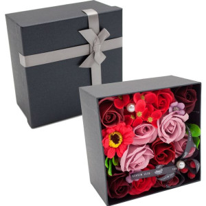 Flower Box Pachnący Mydlany Bukiet Różyczki Róże