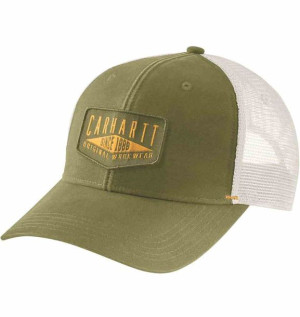 Czapka Carhartt Canvas Workwear Patch Cap Olive