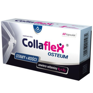 Collaflex Osteum 60 kapsułek - Długi termin ważności!