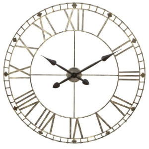 Zegar Metalowy S80 Ażurowy Loft 77 Cm Hit !!