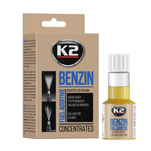 K2 Benzin Czyści Wtryski Silników Benzynowych 50ml