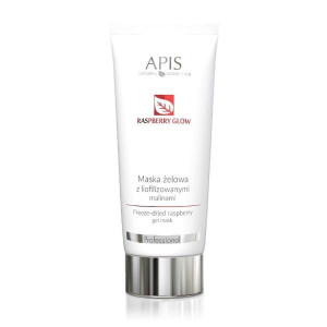 APIS - Raspberry glow, Maska żelowa z liofilizowanymi malinami, 200 ml
