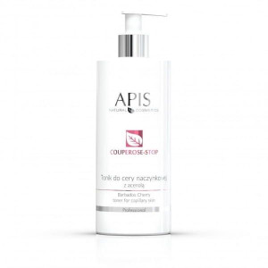 Apis, Couperose Stop, Tonik do cery naczynkowej z Acerolą, 500 ml
