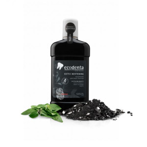 ECODENTA extra - płyn wybielający do jamy ustnej z węglem Mouthwash Black E