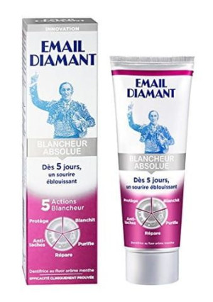 Email Diamant BLANCHEUR ABSOLUE 75ml