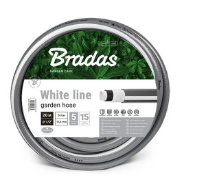 BRADAS Wąż ogrodowy WHITE LINE 5/8" - 50m