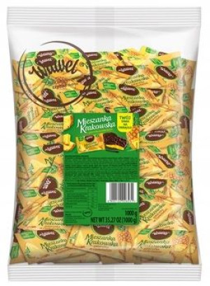 1x 1kg WAWEL Mieszanka krakowska ananasowa