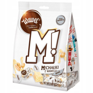 1x245g WAWEL Michałki Białe Cukierki