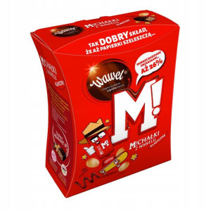1x250g WAWEL Cukierki Michałki z Wawelu klasyczne