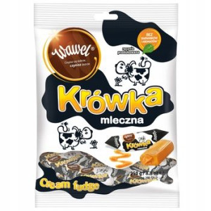 1x250g WAWEL Krówka mleczna Cukierki