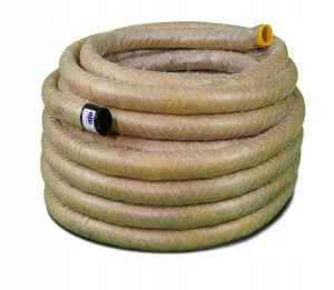 Rura falista drenarska PVC fi 50 z otuliną z geo