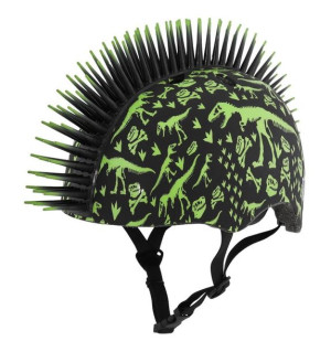Kask dziecięcy juniorski C-PREME T-REX BONEZ MOHAWK black roz. S CHILD FS 5
