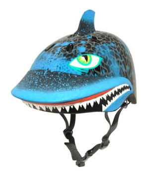 Kask dziecięcy juniorski C-PREME SHARK ATTAX black roz. S CHILD 5+ (50-54 c