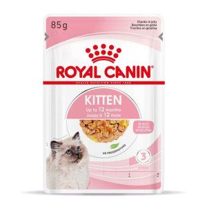 ROYAL CANIN Kitten Instinctive w galaretce 85g karma mokra w galaretce dla