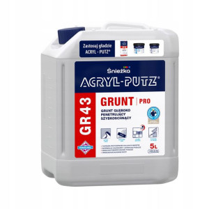 Grunt Głęboko Penetrujący Acryl Putz Pro Gr43 5l
