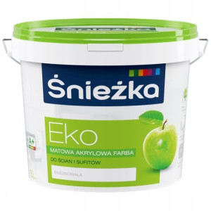 Śnieżka Eko Farba Biała 15L