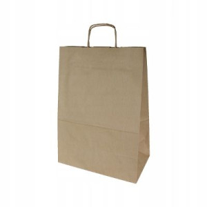 Torba Papierowa Eko 240x100x320 Torby 100szt