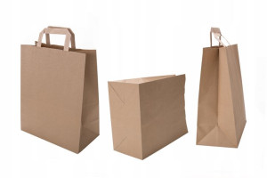 Torba Papierowa Ekologiczna 260x140x320 Cm 20 Szt
