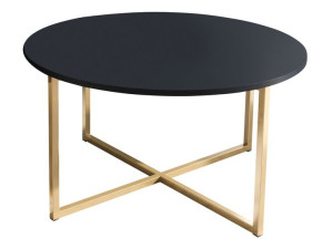 Okrągły STOLIK KAWOWY do salonu ŁAWA 80 cm Pula