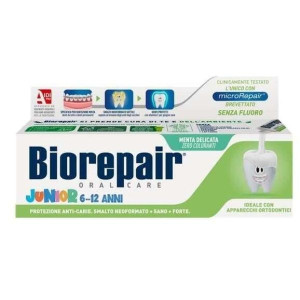 Biorepair Junior, pasta do zębów, 6-12 lat, 75 ml