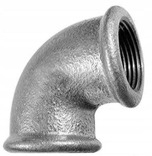 Kolano Ocynkowane 1 1/2'' W/w